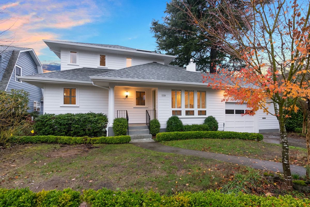 Alameda home after its addition, front elevation